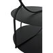 Rain 86 X 31 X 31 inch Matte Black Shelf