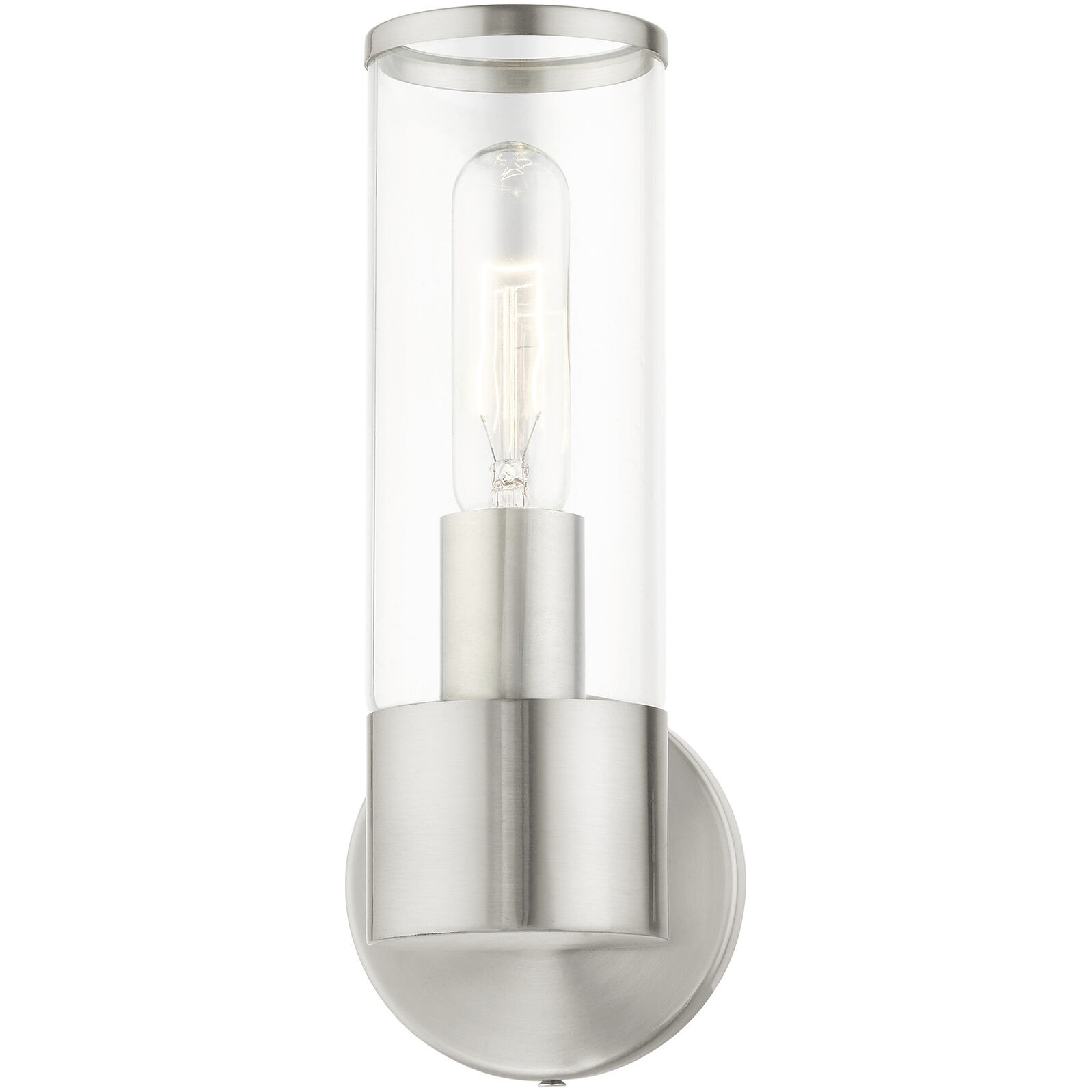 Banca 1 Light 4 inch Brushed Nickel ADA ADA Single Sconce Wall Light