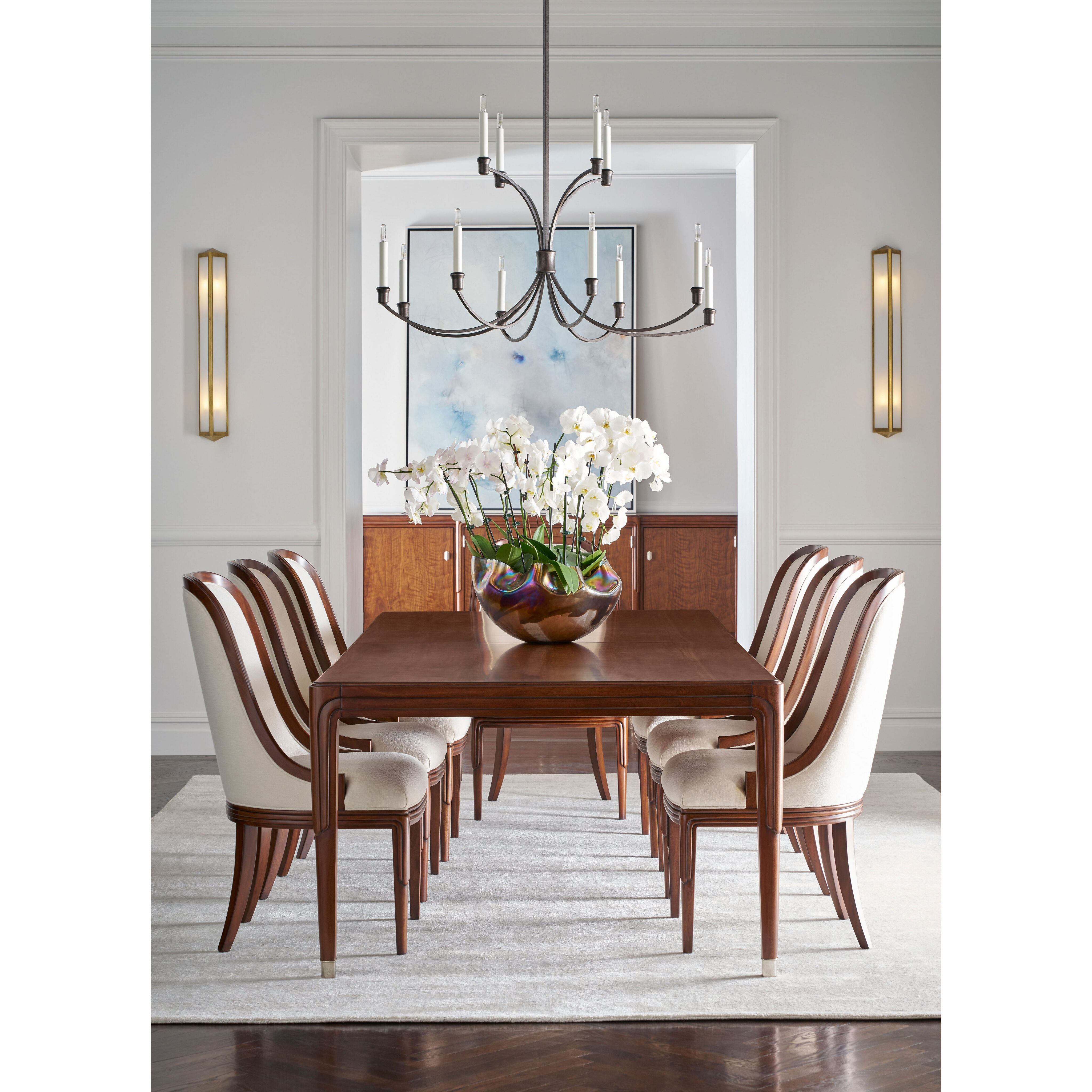Dorchester Mayfair Dining Chair, Wooden, Upholstered