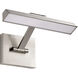 Hazel LED 12.2 inch Brushed Nickel Vanity Wall Light
