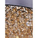 Mystic LED 30 inch Bronze Single Pendant Ceiling Light in Scotch Crystal