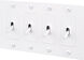 4G Toggle 120-277 White Light Switch