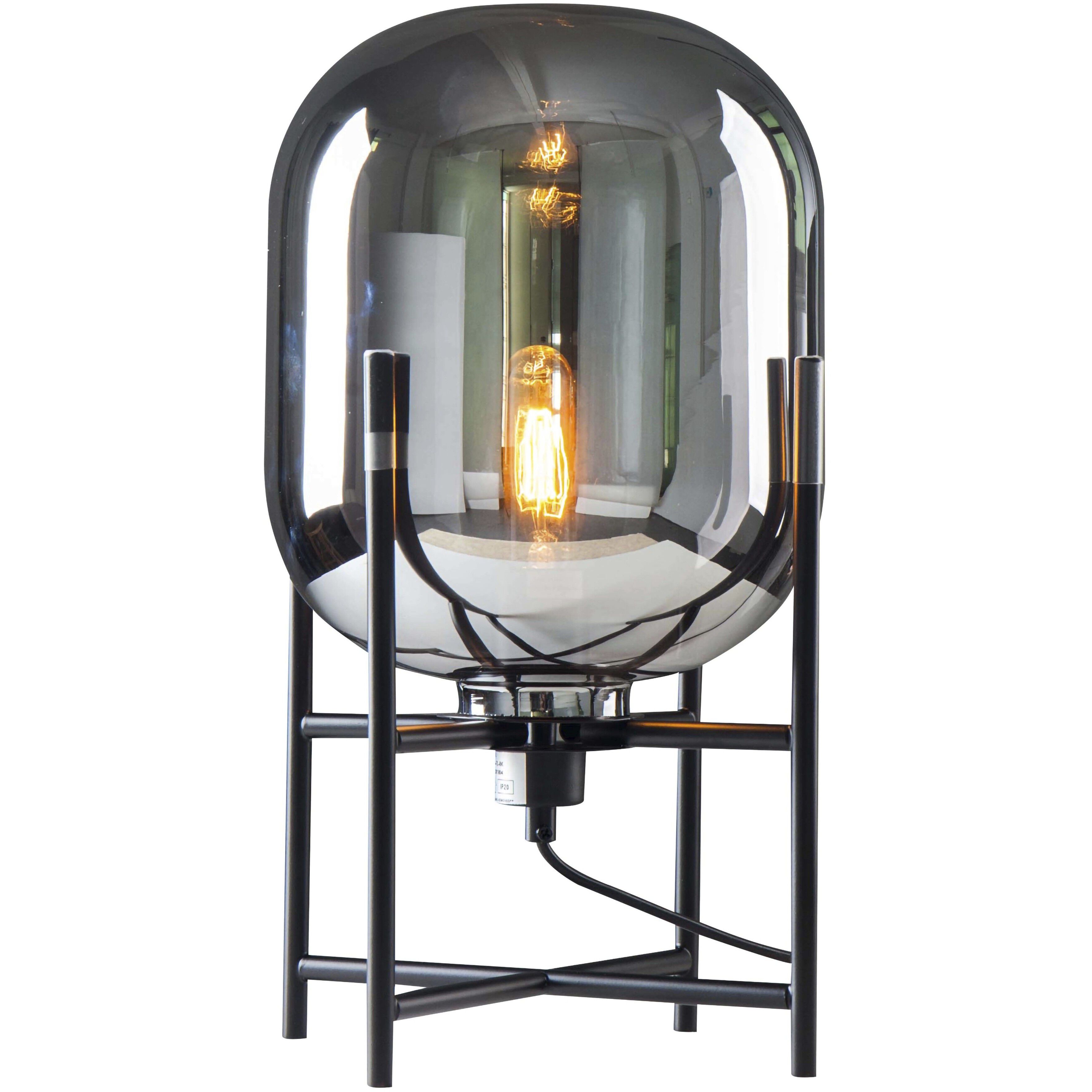 Canada 17.7 inch 60.00 watt Matte Black Table Lamp Portable Light