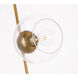 Ryland 2 Light 21 inch Brass Pendant Ceiling Light