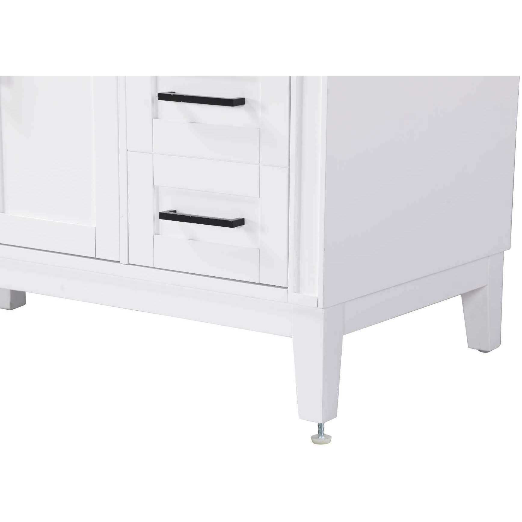 Virginia 84 X 35 inch White Bathroom Vanity Cabinet