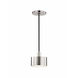 Nora LED 5 inch Polished Nickel Pendant Ceiling Light
