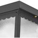 Ceiling Mount 1 Light 7.5 inch Matte Black Outdoor Flush Mount