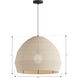 Lunel 1 Light 24 inch Dark Bronze Pendant Ceiling Light