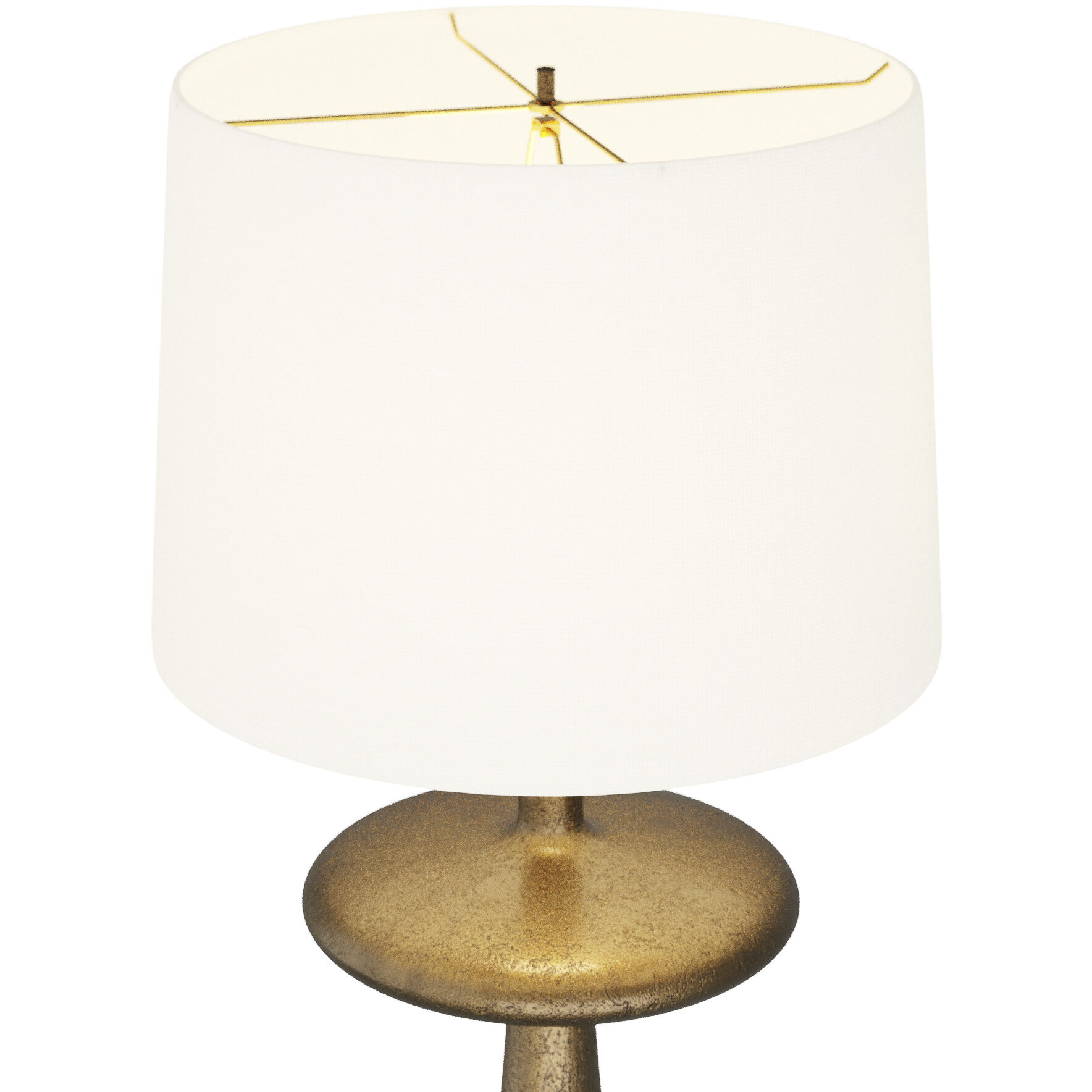 Putney 66.5 inch 150.00 watt Antique Brass Floor Lamp Portable Light