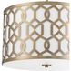 Jennings 5 Light 24.25 inch Aged Brass Pendant Ceiling Light