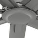 Downtown 60 inch Matte Silver Outdoor Ceiling Fan