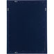 Aqua 36 X 27 inch Blue Vanity Mirror