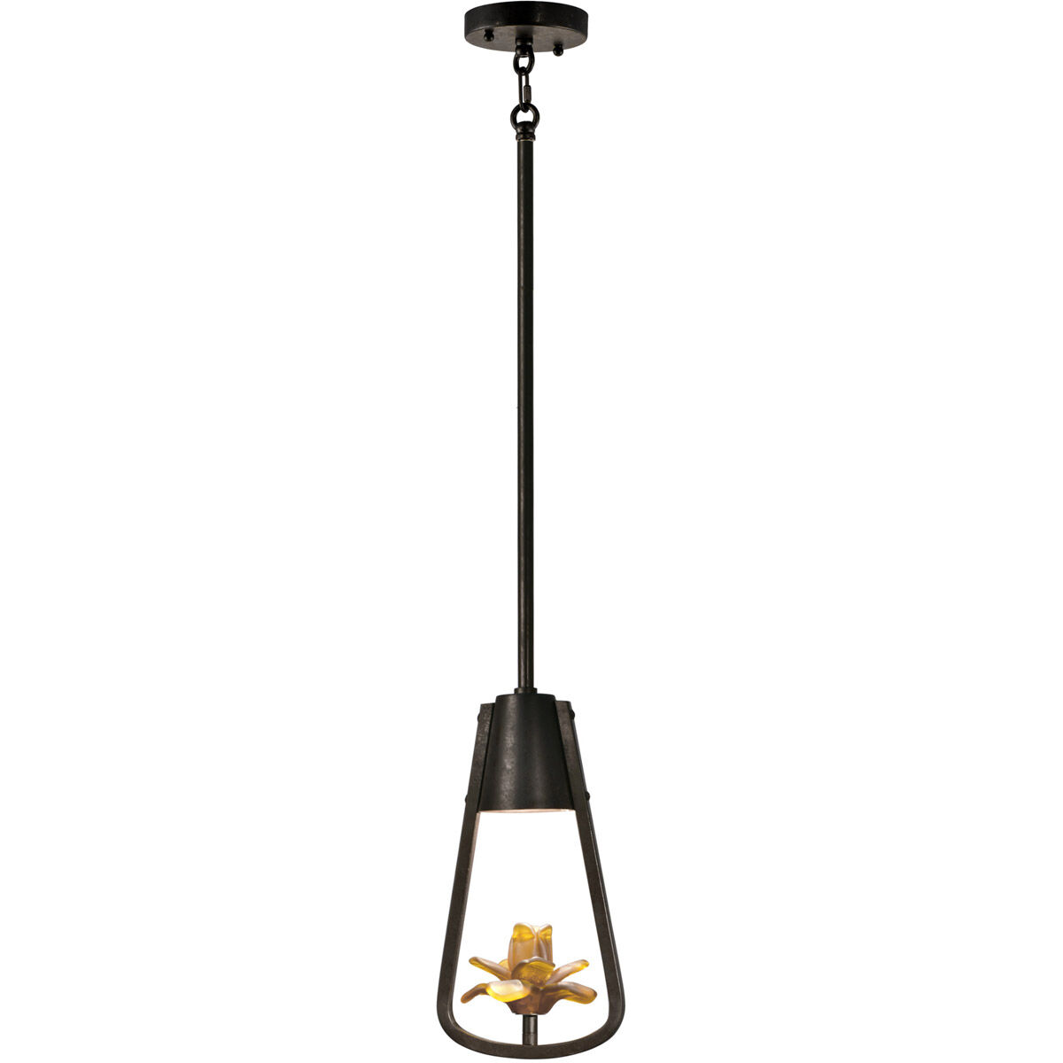 Springdale 1 Light 6.5 inch Antique Bronze Mini Pendant Ceiling Light
