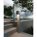 Box 12V 10 watt Textured Gray Bollard