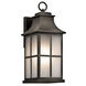 Pallerton Way 1 Light 18 inch Olde Bronze Outdoor Wall, Medium