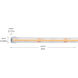 6T Series COB Wet White 3000K 192 inch Tape Light, Standard