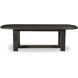 Glenn 97.5 X 42 inch Brown Dining Table, Oval