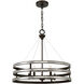 Madera 5 Light 25.5 inch English Bronze Pendant Ceiling Light