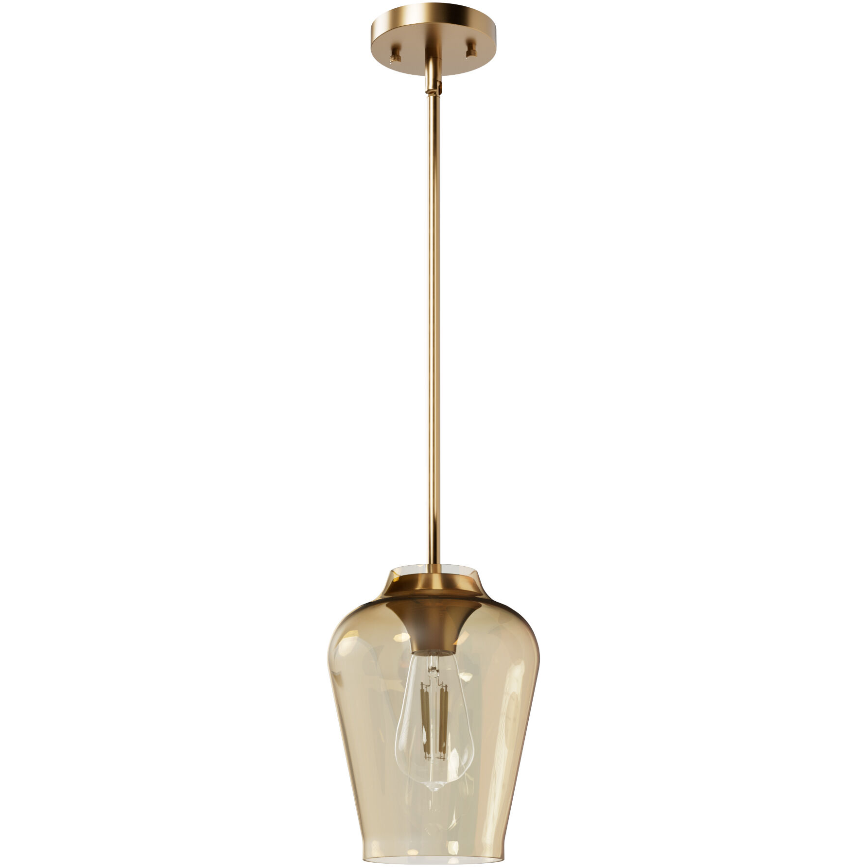 Vidria 1 Light 7.25 inch Alturas Gold Mini Pendant Ceiling Light