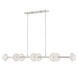 Barclay 8 Light 54.5 inch Polished Nickel Island Light Ceiling Light