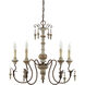 Dauphin 5 Light 26 inch Avignon Chandelier Ceiling Light