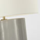 AERIN Mishca 23.75 inch 15.00 watt Shellish Gray Table Lamp Portable Light, Medium