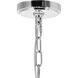 Princess 1 Light 8 inch Chrome Mini Chandelier Ceiling Light