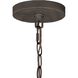 Grant 1 Light 7 inch Burnished Bronze Mini Pendant Ceiling Light