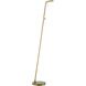 George's Reading Room 50 inch 8.00 watt Honey Gold Floor Lamp Portable Light, Pharmacy