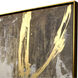 Metallic Expression Metallic and Beige and Brown and Neutral Canvas, The Studio