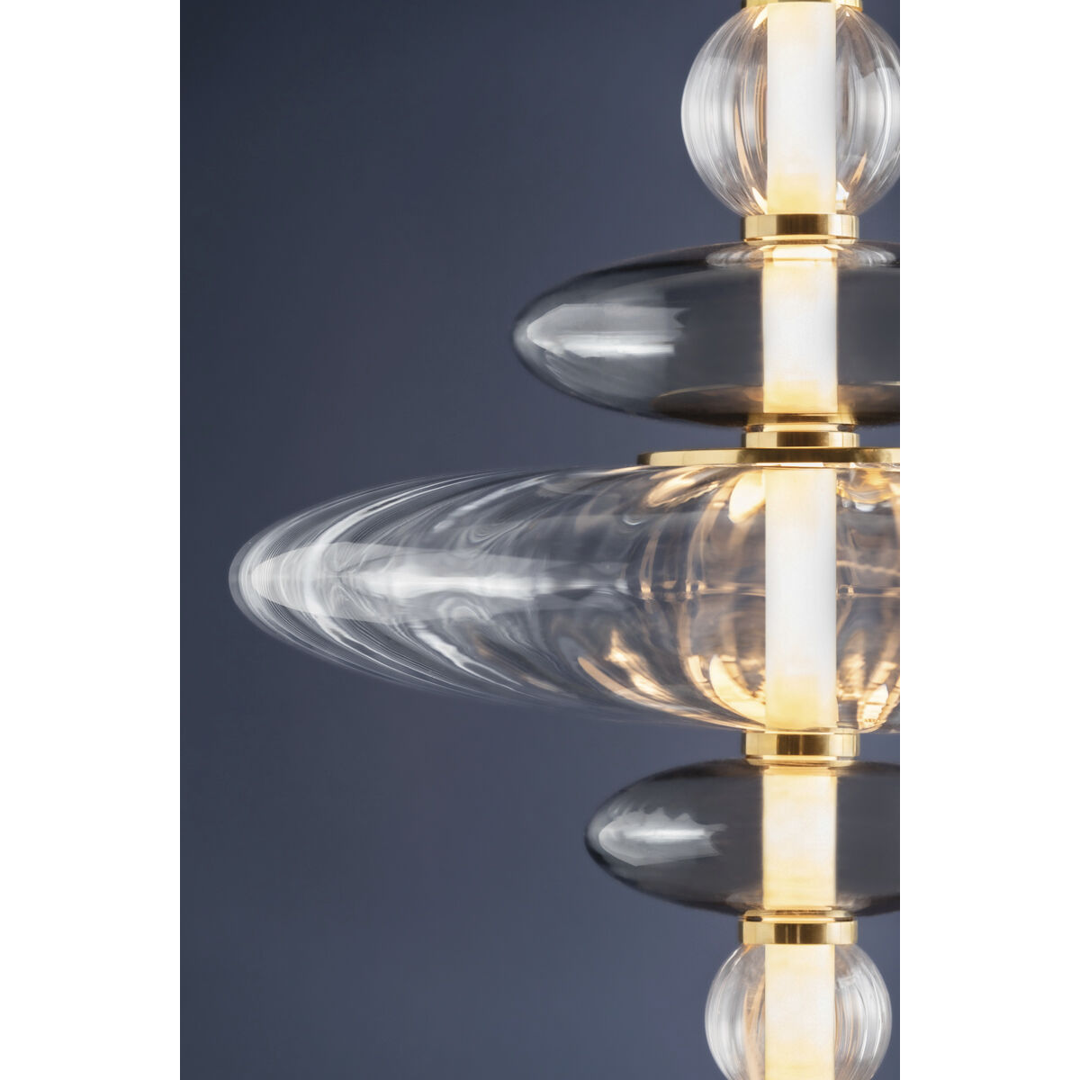 Williams LED 24.75 inch Aged Brass Pendant Ceiling Light