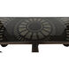 Tutankhamun 81 X 20 inch Ebony Walnut Console