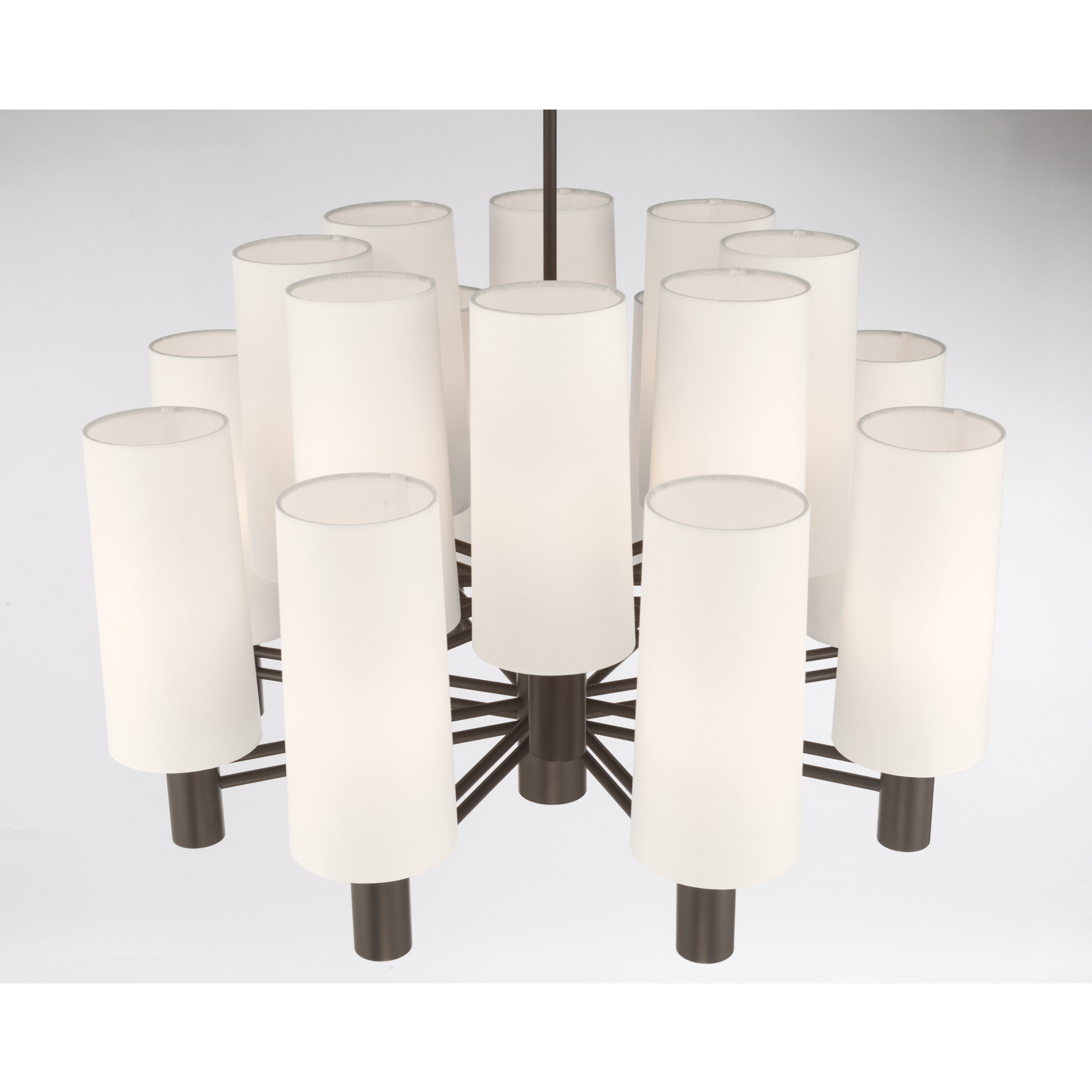 Draxen 16 Light 34 inch Dark Bronze Chandelier Ceiling Light