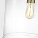 Anders Pendant Ceiling Light in Satin Brass