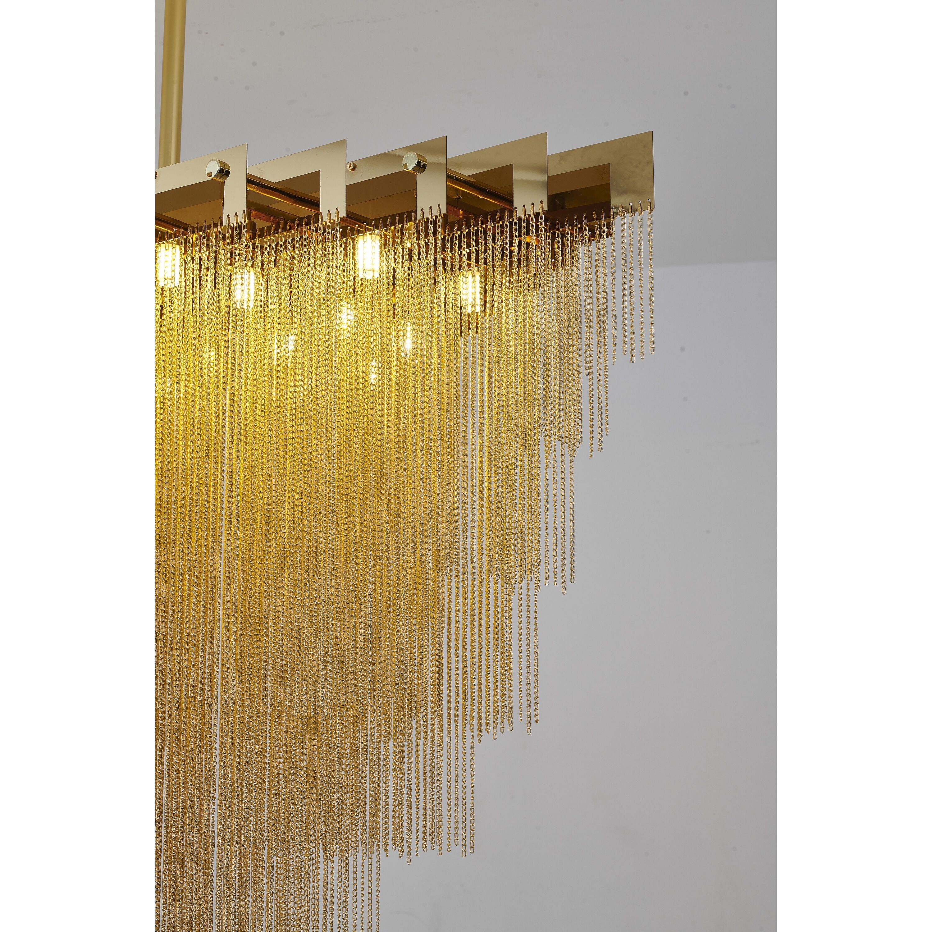 IMG Series 20 Light 23.6 inch Gold Chandelier Ceiling Light
