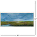 Dusk Approaching Blue and Green and Multi and Rust Canvas