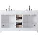 Alina 60 X 34 inch White Bathroom Vanity Cabinet