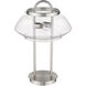 Garner 24 inch 60.00 watt Satin Nickel Table Lamp Portable Light
