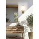 Idris LED 5 inch Modern Gold Wall Sconce Wall Light