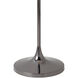 Lollipop 61 inch 9 watt Black Nickel Floor Lamp Portable Light