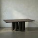 Severity 84 X 44 inch Ebony Dining Table