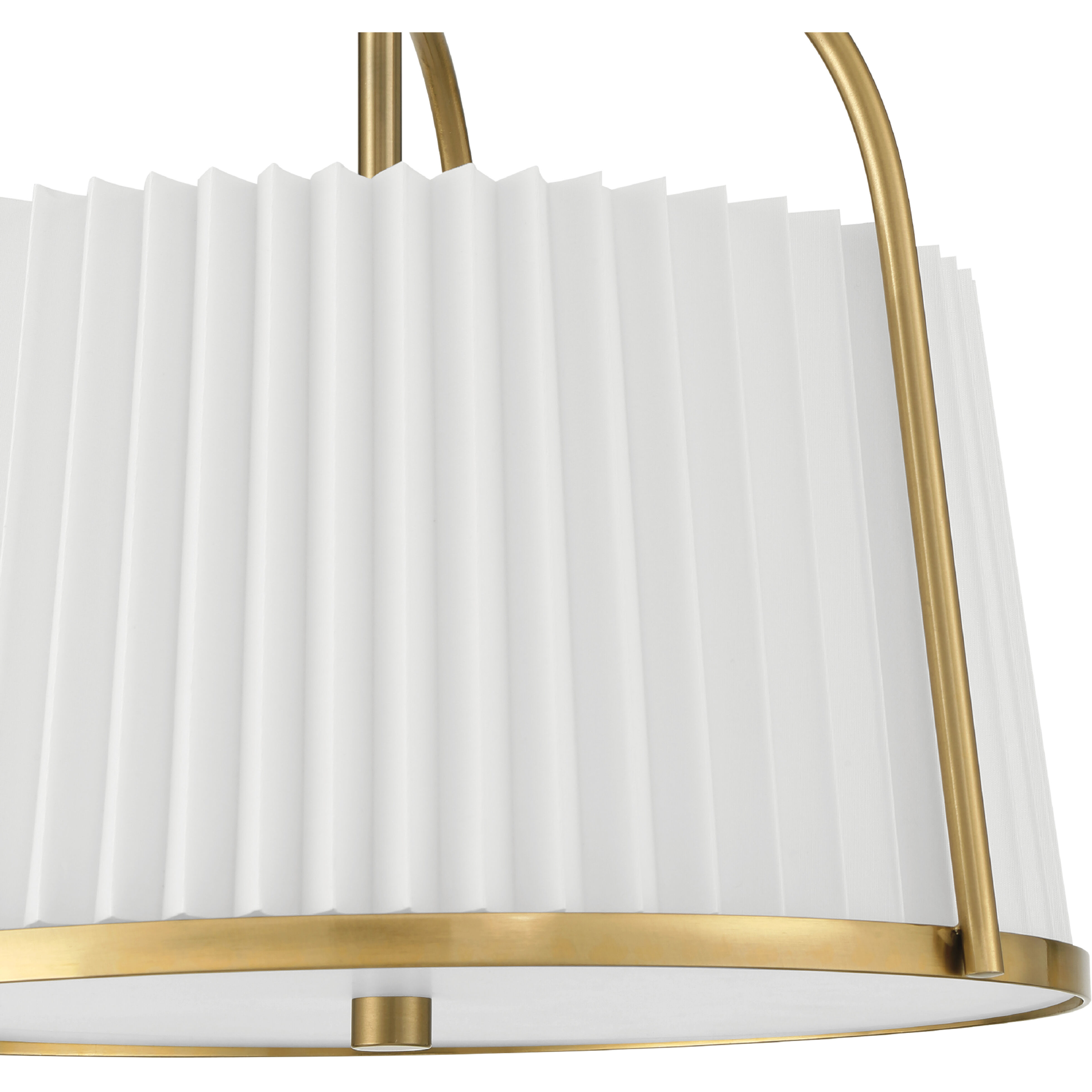 Atmore 2 Light 14 inch Alturas Gold Semi Flush Mount Ceiling Light, Large