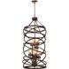 Eternity 8 Light 20 inch Etruscan Bronze Foyer Ceiling Light