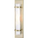 Vilo LED 4.5 inch Golden Brass Bathroom Light Wall Light