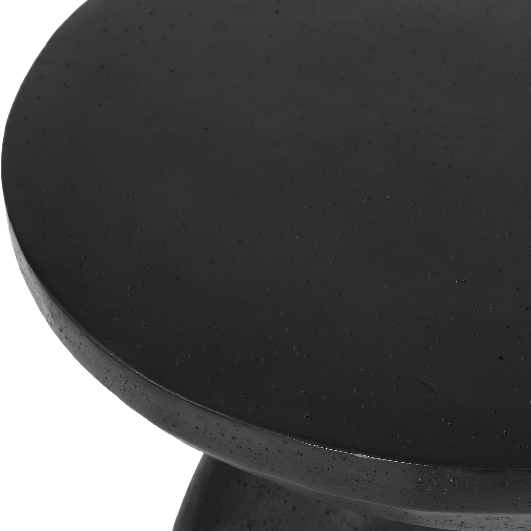 Veta 20.25 X 20 inch Black Indoor-Outdoor Accent Table