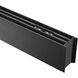Hudson LED 45 inch Matte Black Linear Chandelier Ceiling Light