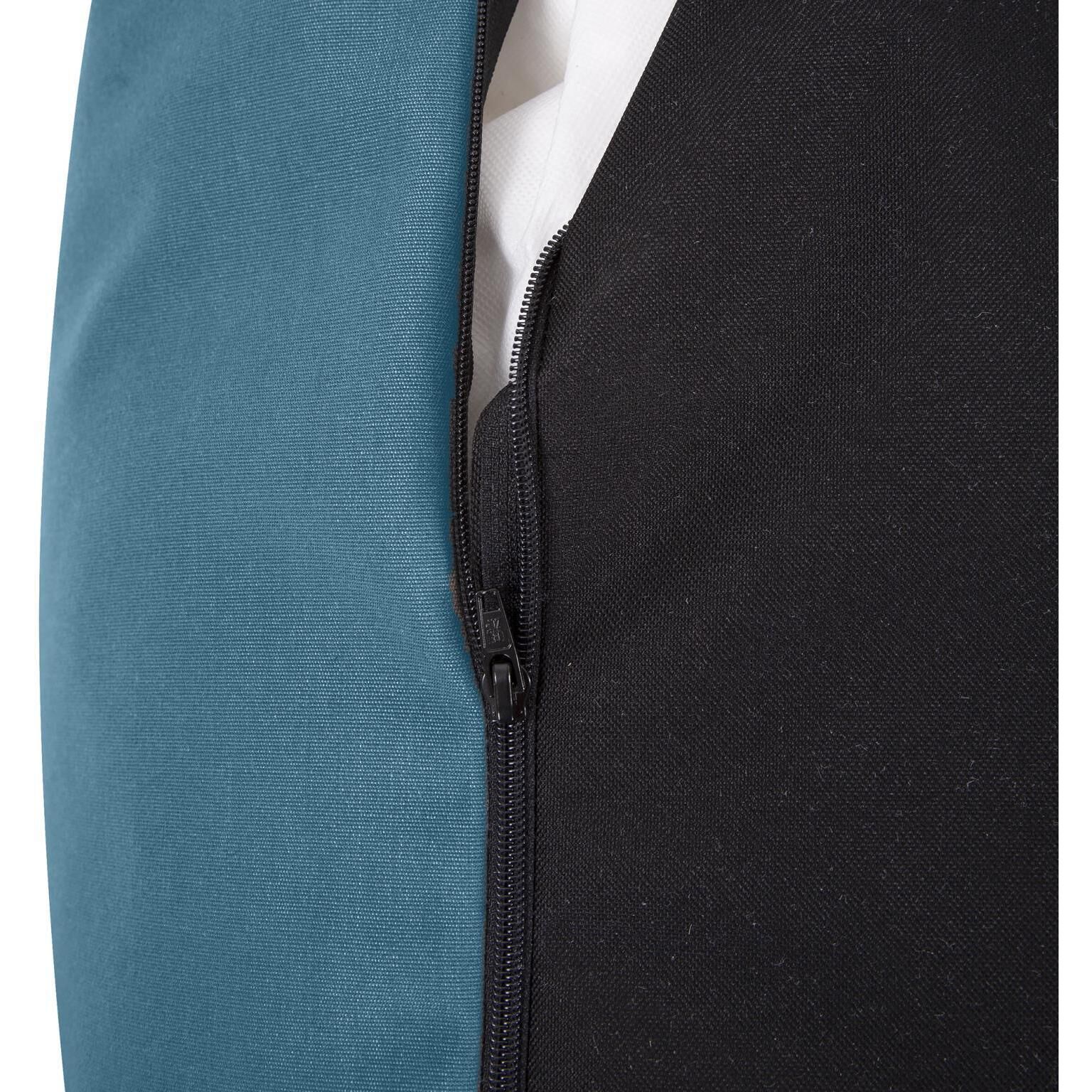 Seascape Turquoise Outdoor Pouf Chair