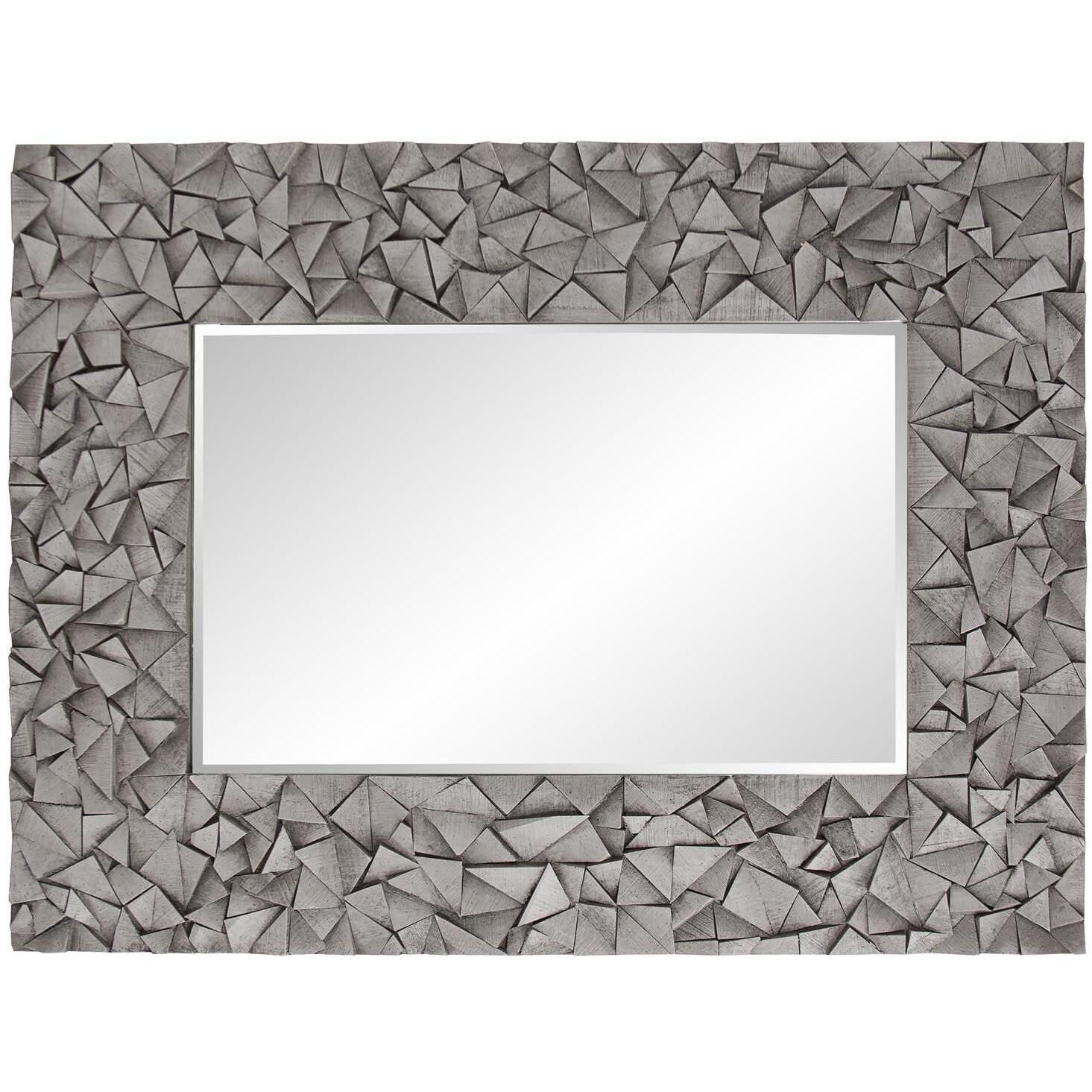 Pablo 48 X 36 inch Gray Mirror