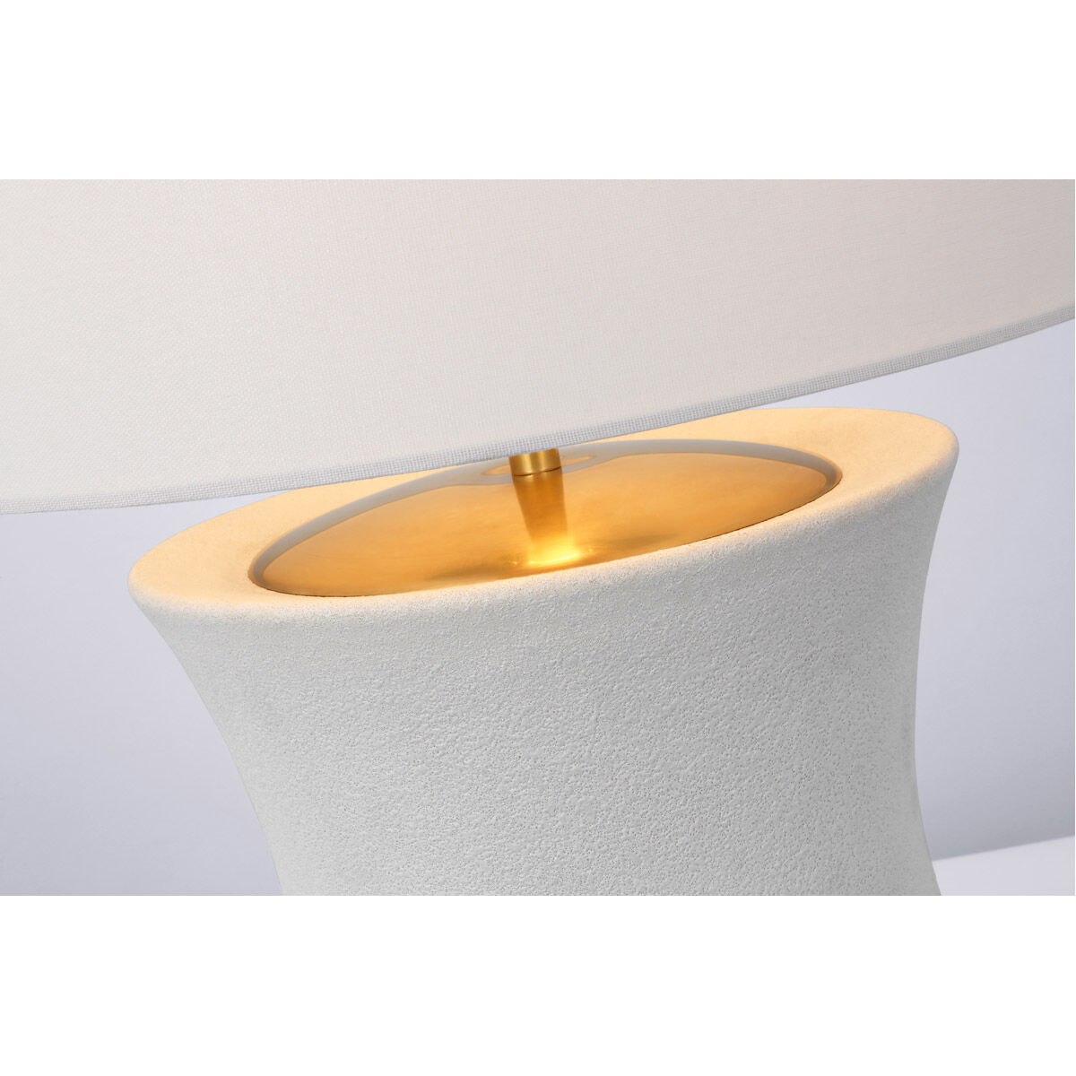 AERIN Marella 28 inch 15.00 watt Porous White Accent Lamp Portable Light in Porous White Porcelain