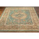 Reign 120 X 96 inch Dark Green Rug in 8 x 10, Rectangle